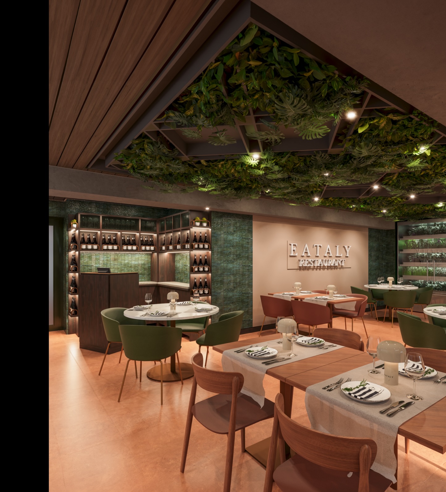 Rendering of Eataly at Sea