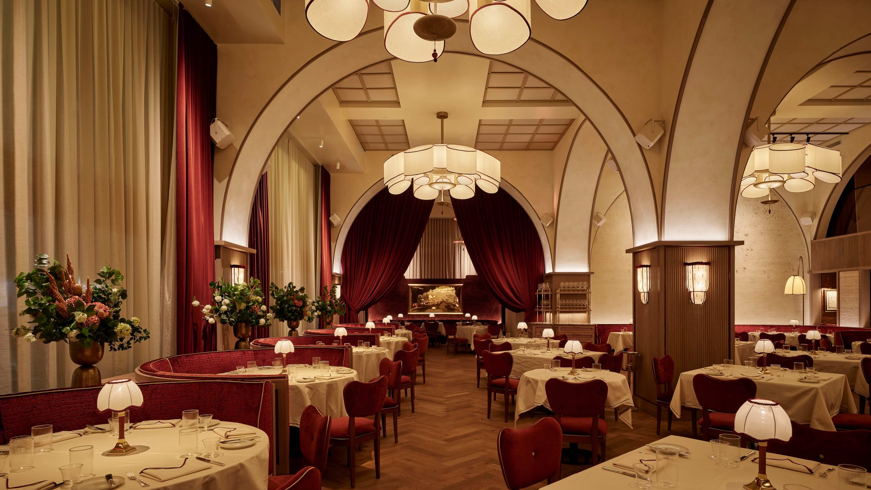 Interior of Crane Club