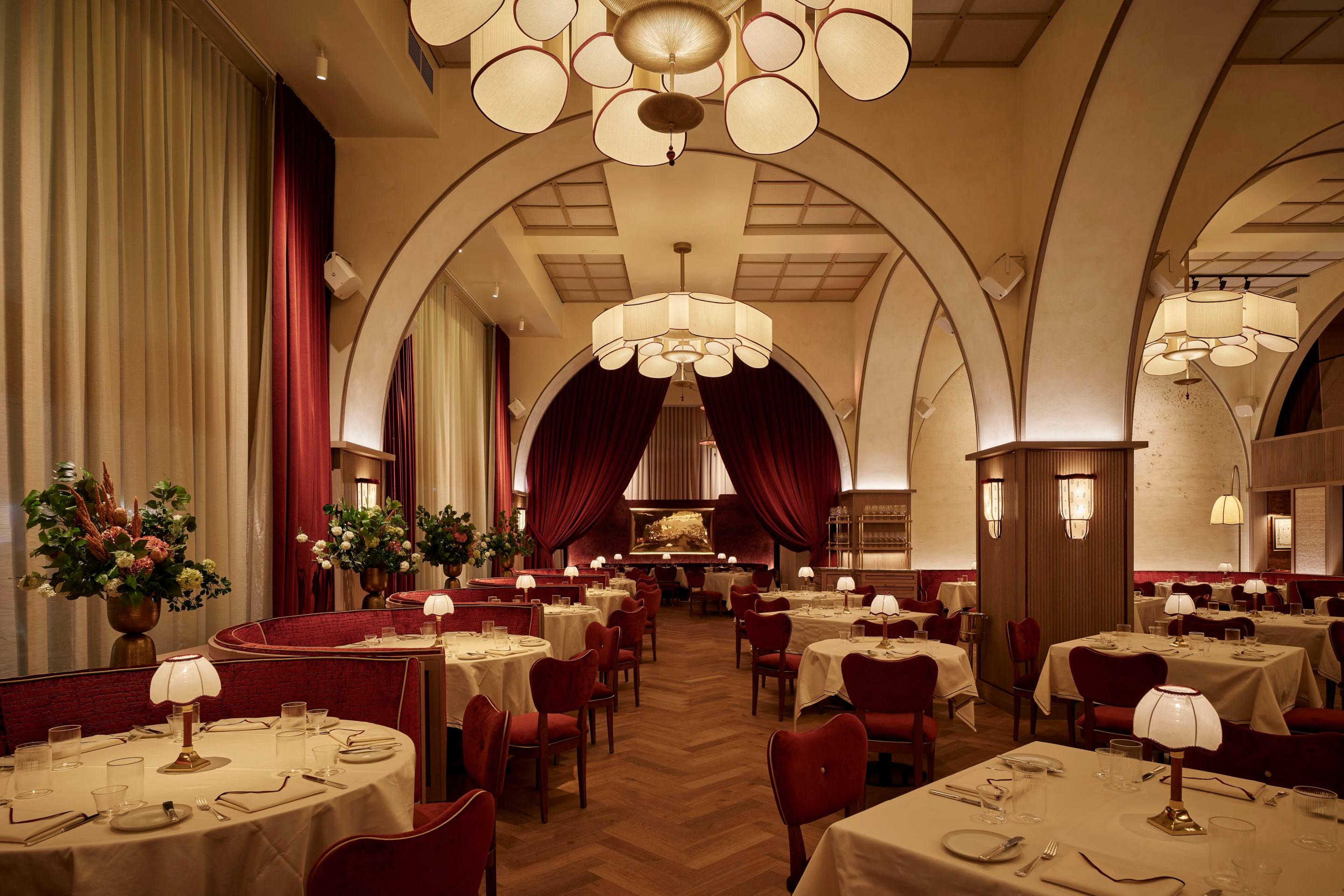 Interior of Crane Club