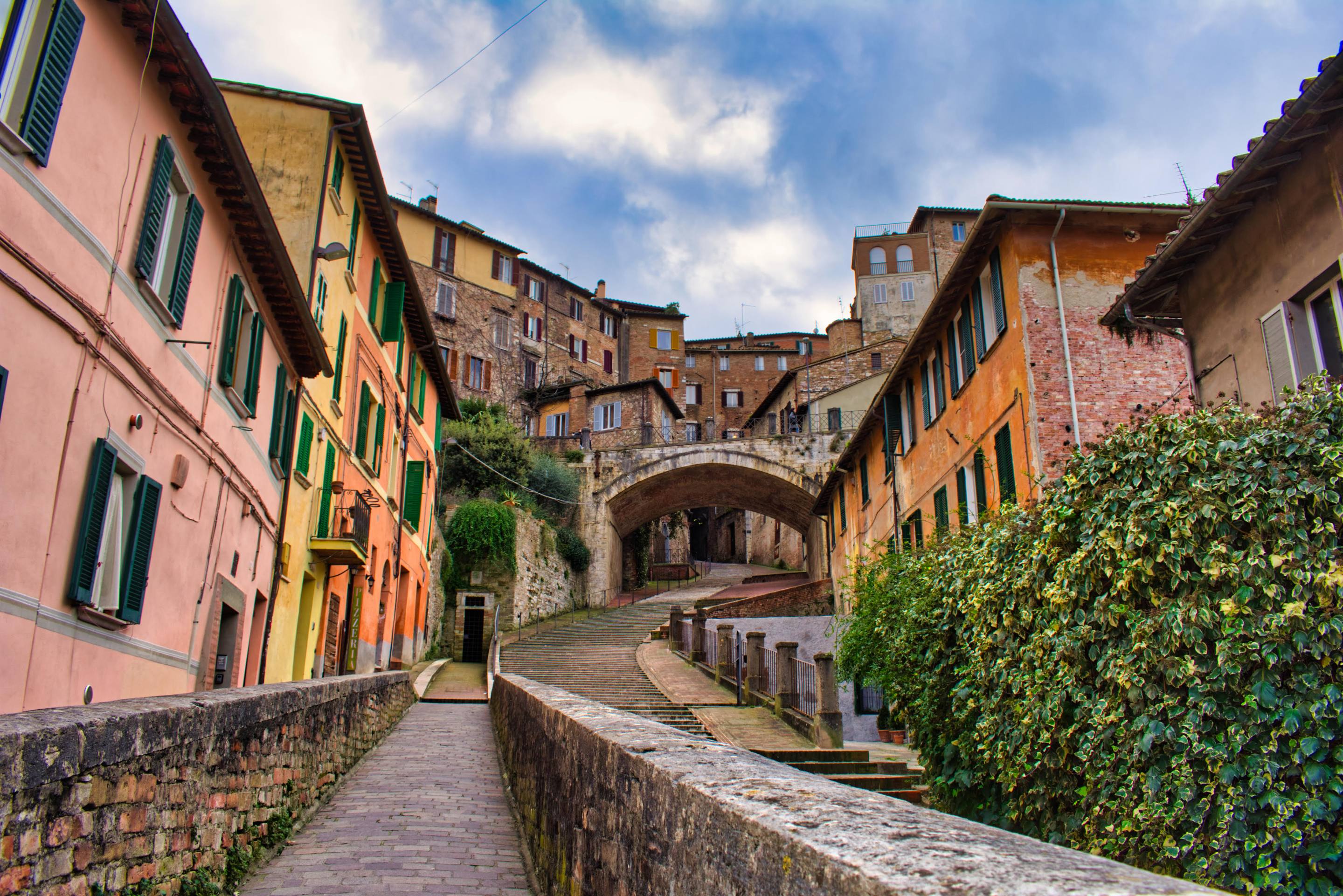 The vibrant Umbrian city of Perugia.