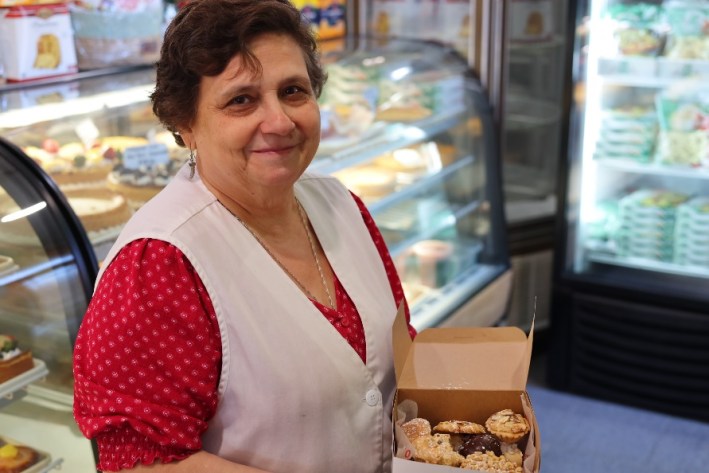 Rosa Varallo, matriarch of Varallo Bros. Bakery.