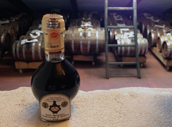 Traditional Balsamic Vinegar from Modena.