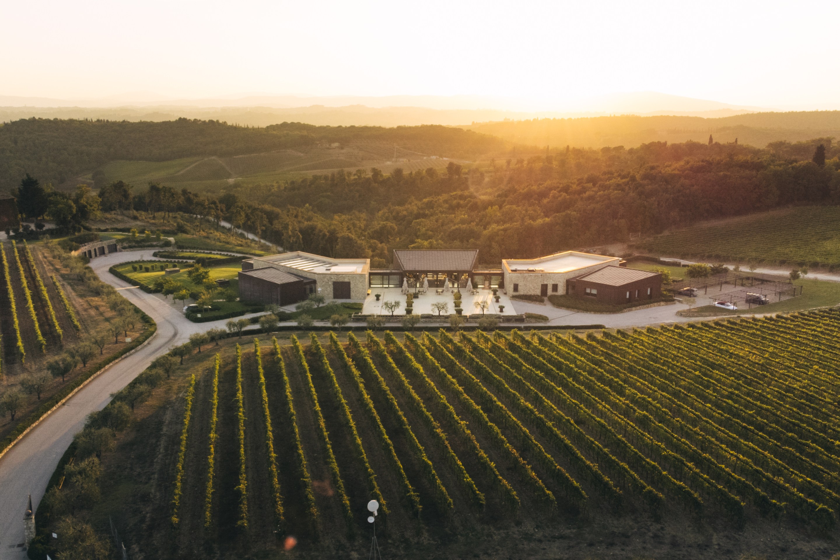 Vallepicciola Winery in Castelnuovo Berardenga, just outside Siena.