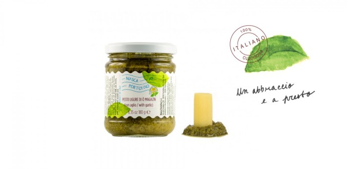 Ligurian Pesto with Garlic from Niasca Portofino.