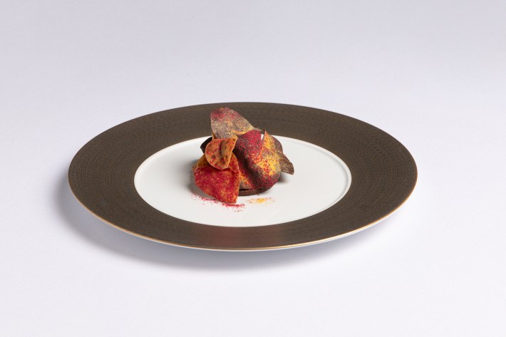 Chestnuts, hazelnuts, and chocolate.