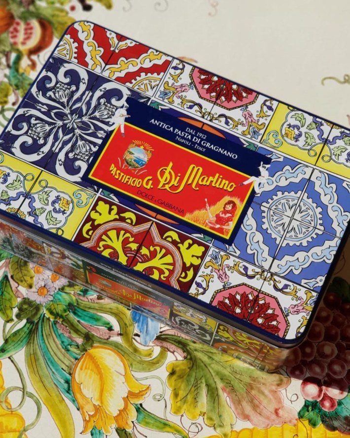 Di Martino Dolce & Gabanna pasta box