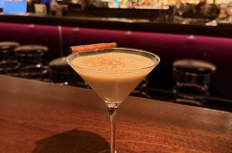 Cecchi’s Eggnog Martini