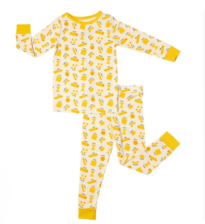 Kids pasta pajamas