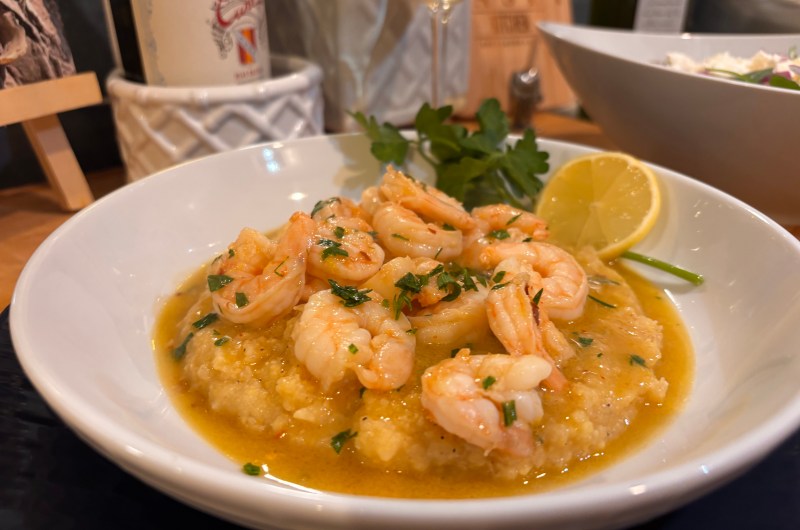 Venetian Shrimp with a Low Country Twist