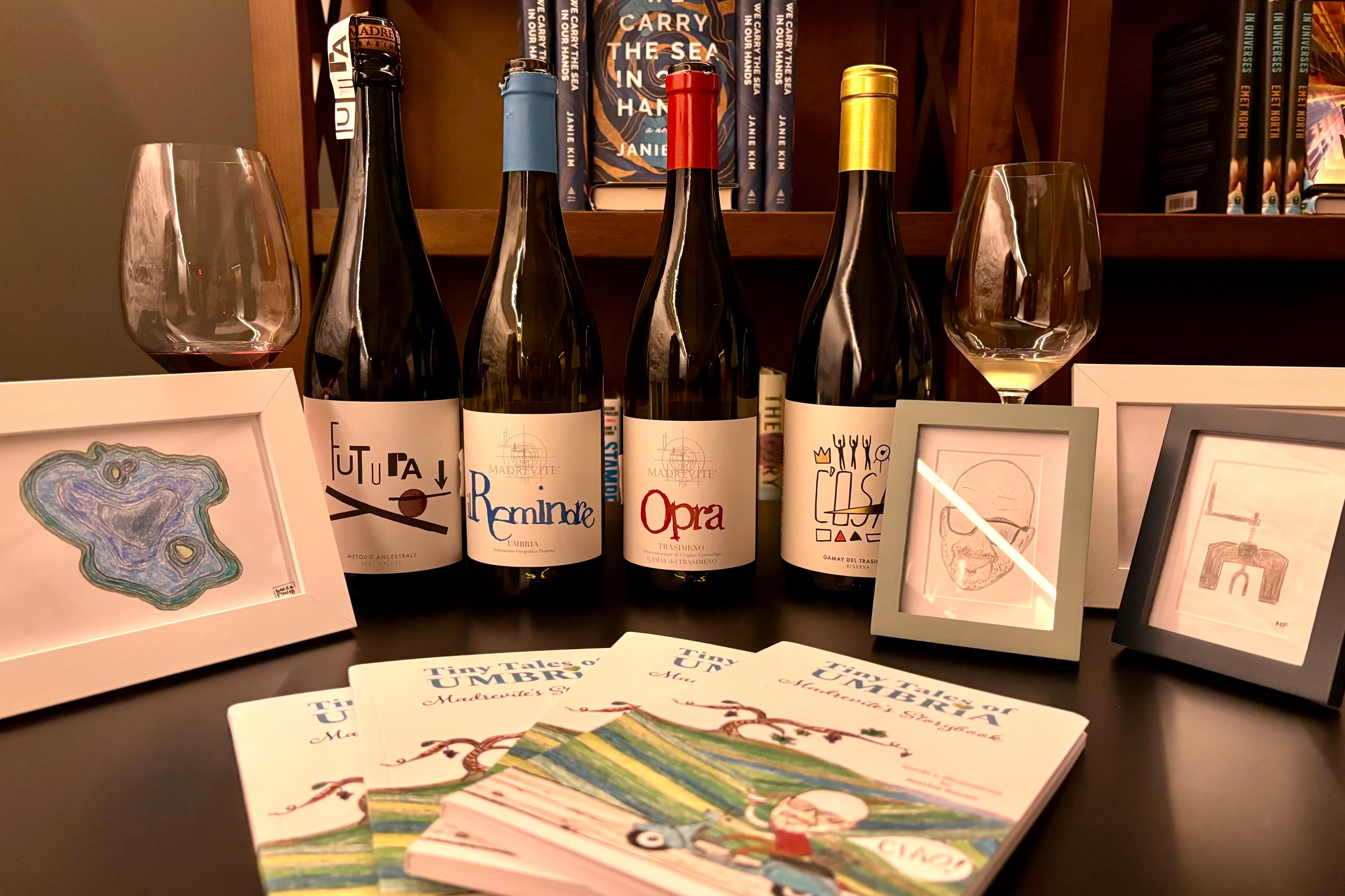 "Tiny Tales of Umbria" and the wines of Madrevite.