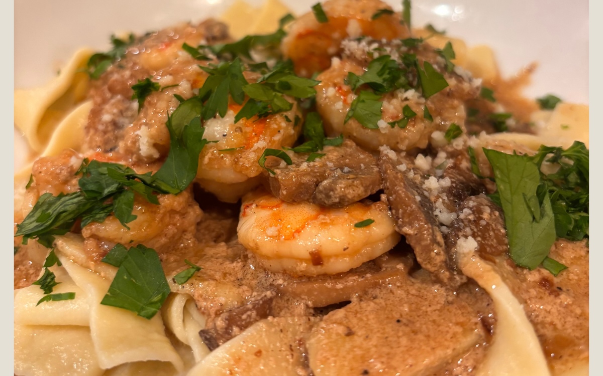 Shrimp Marsala