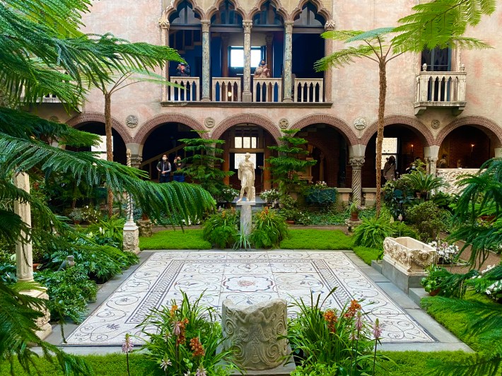 The Isabella Stewart Gardner Museum is one of many Boston cultural destinations in Winter.