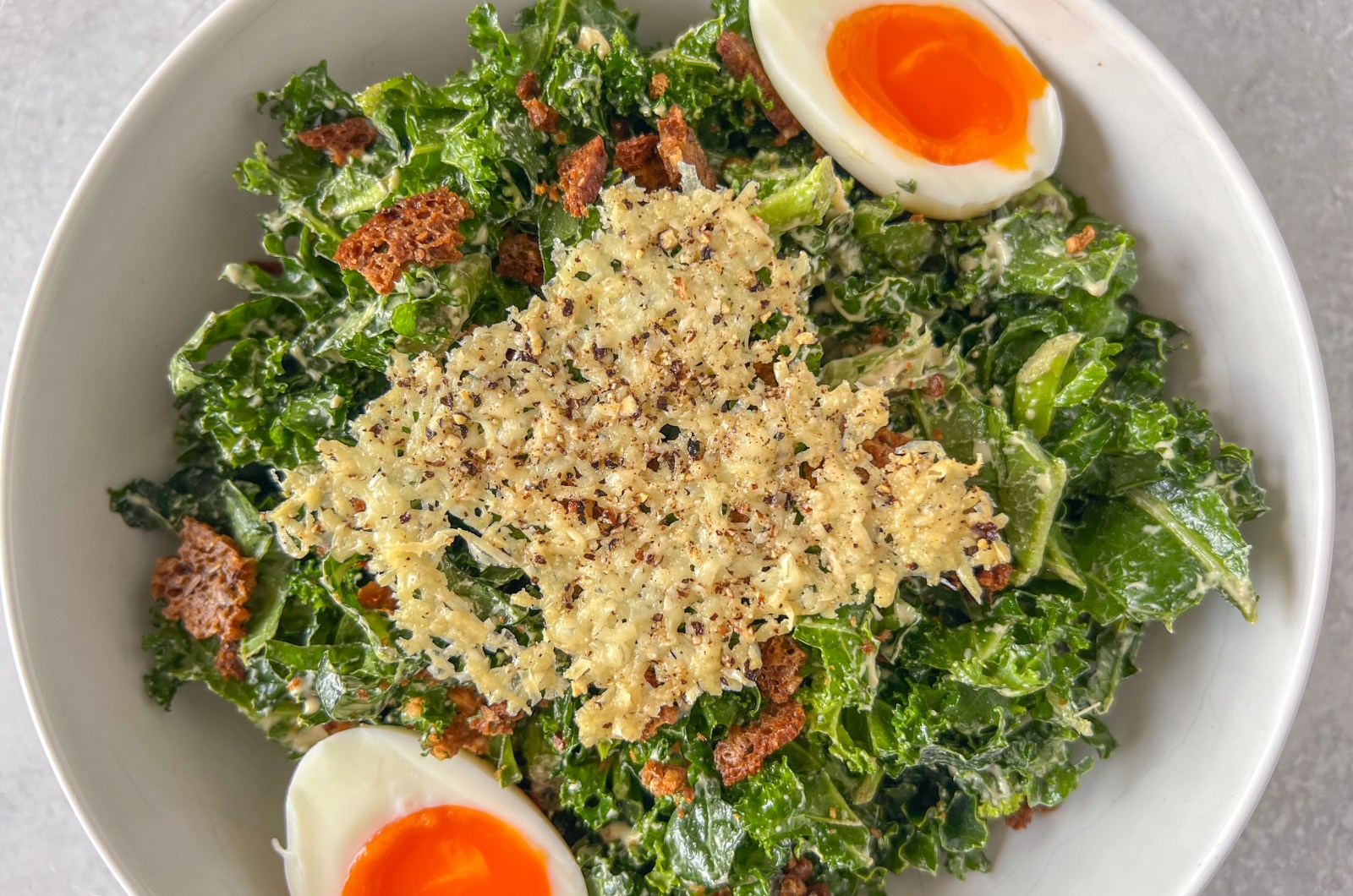 Kale Cardini (Caesar) Salad