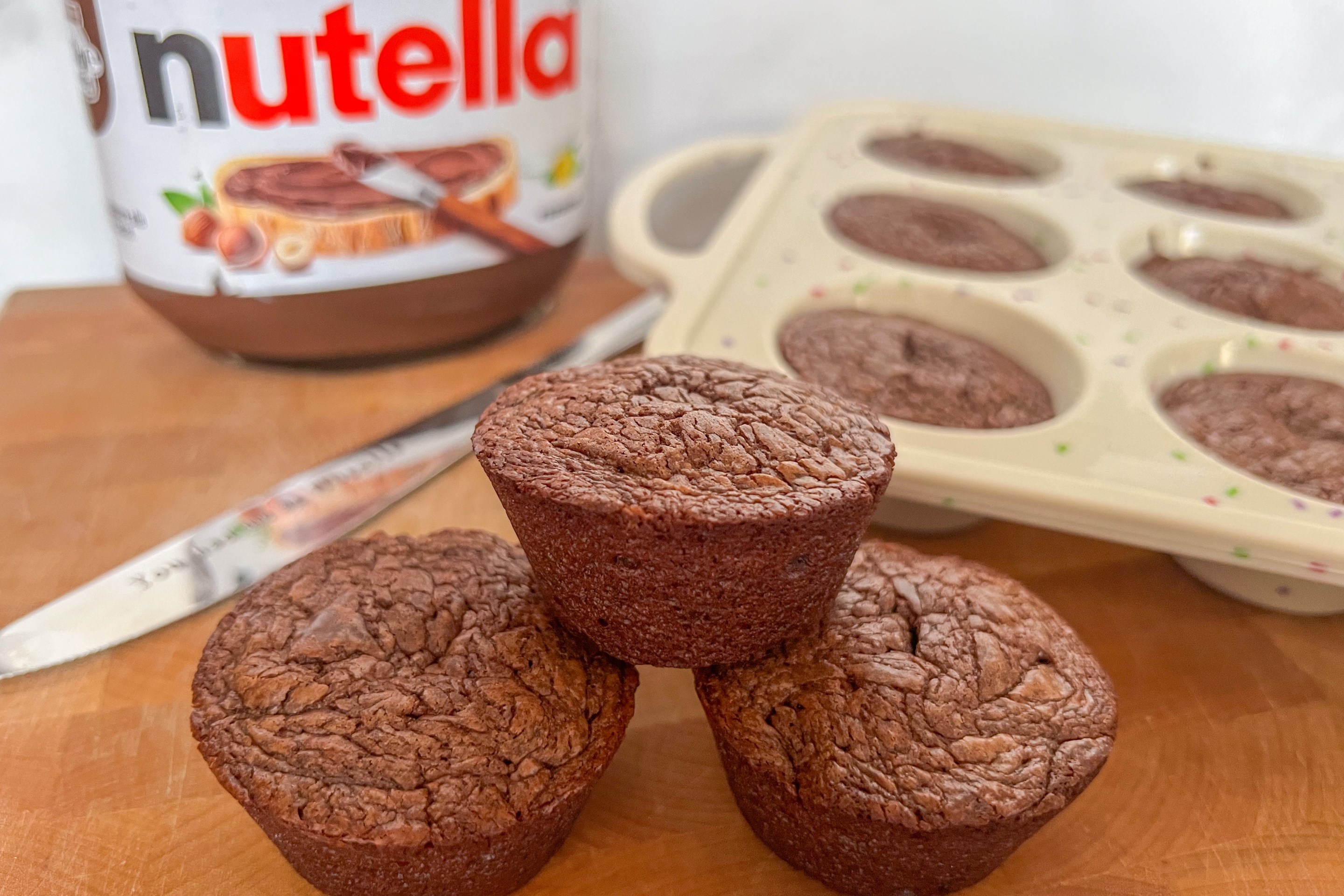 Nutella Brownie Bites from Danimade Kitchen.