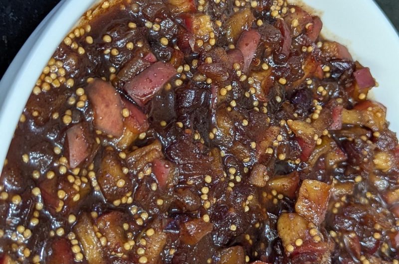 Tangy Apple Mostarda