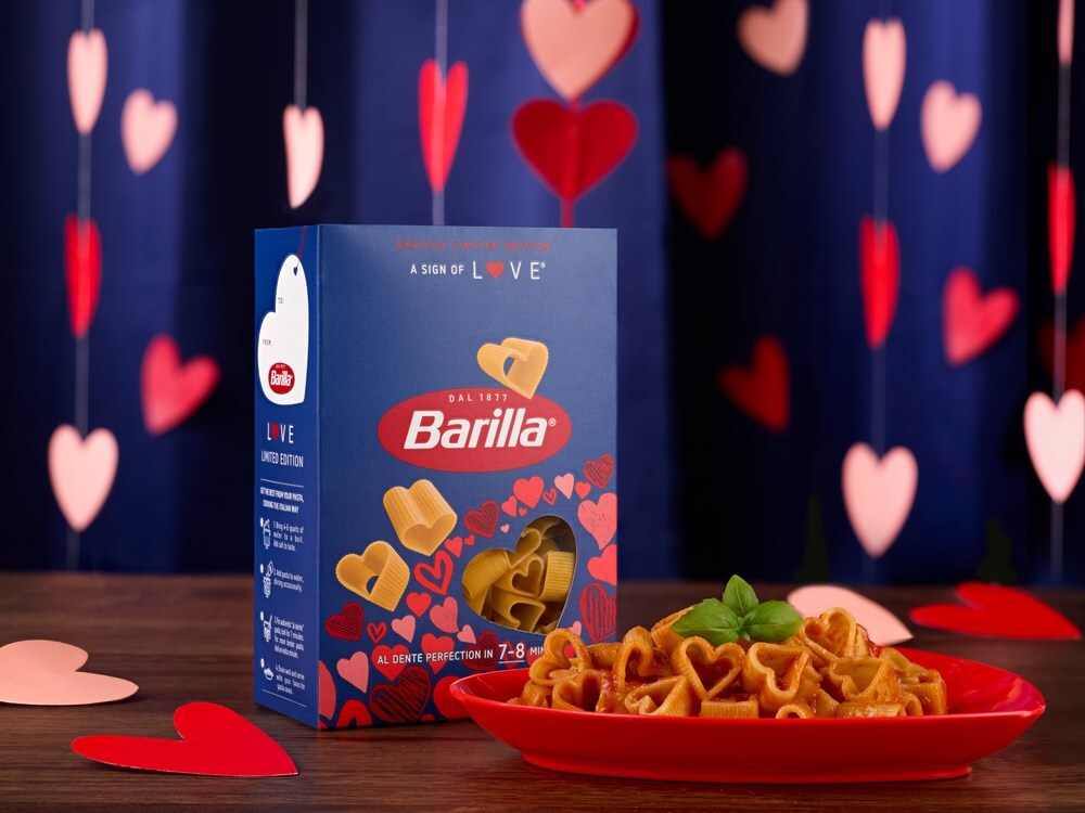 Barilla heart pasta