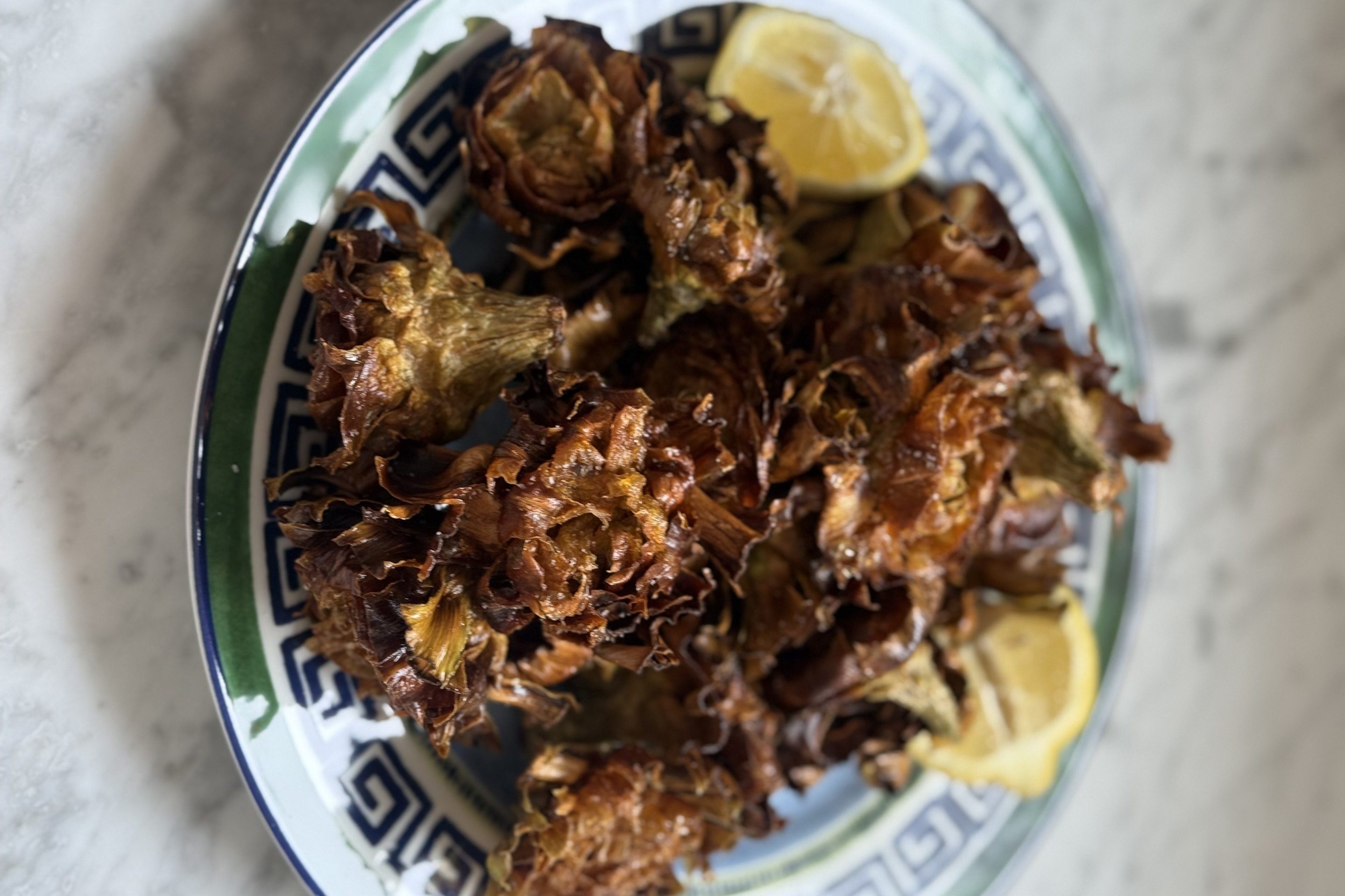 Roman Fried Artichokes by Joanna Moeller.