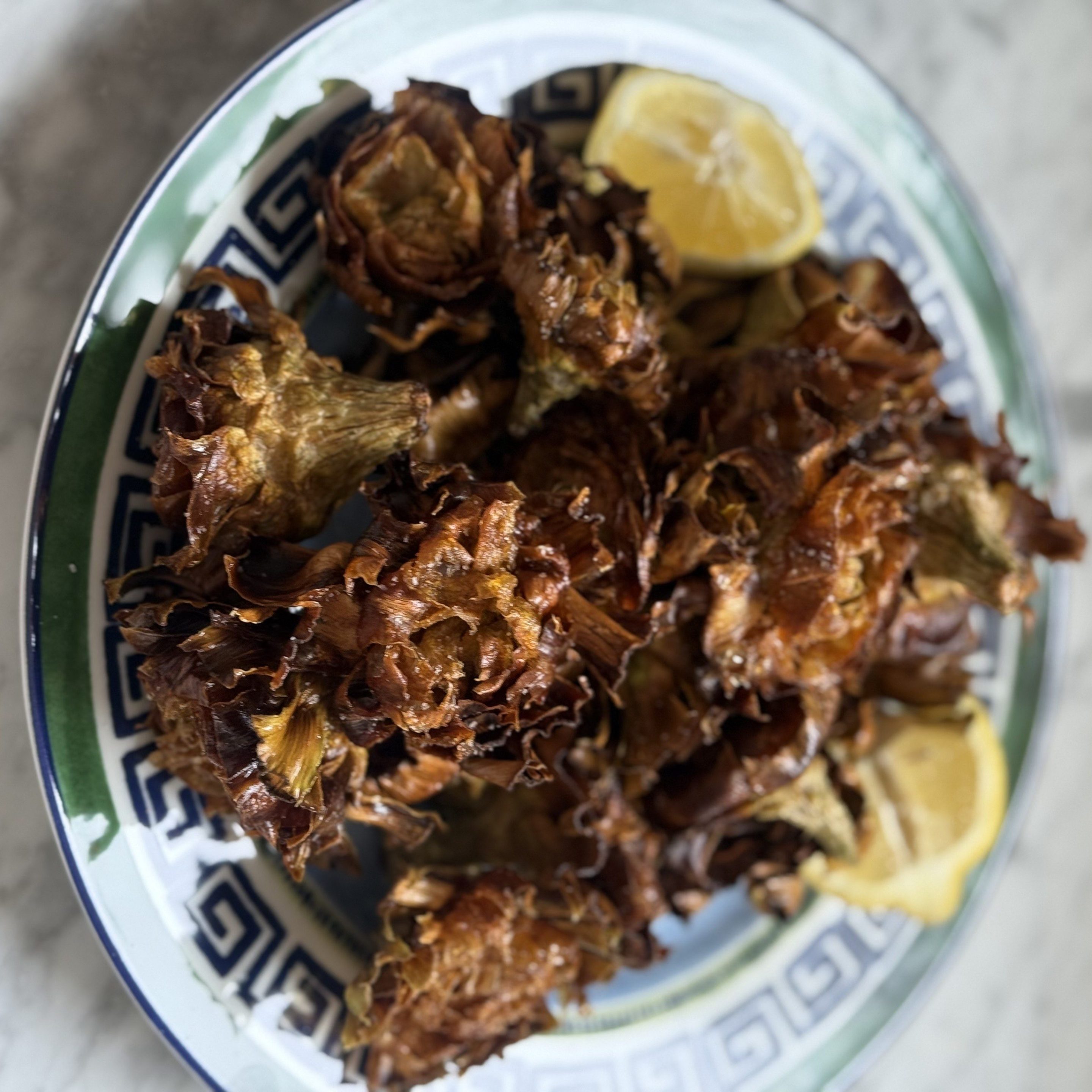 Roman Fried Artichokes by Joanna Moeller.