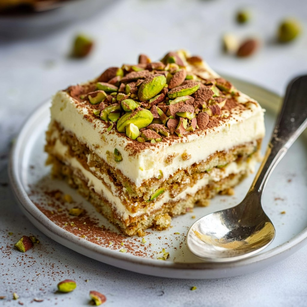 Pistachio Tiramisu from Stefano Carniato.