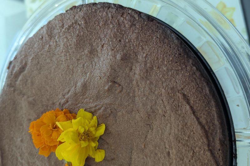 Spring Torta Caprese Chocolate Almond Cake