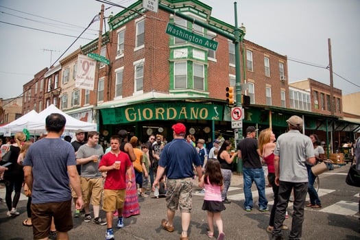 Philadelphia's Italian Market Festival will take place May 17 & 18. Photo courtesy of Visit Philadelphia.