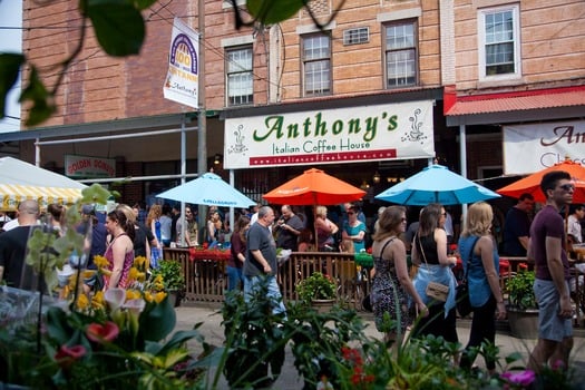 The Italian Market Festival takes place in South Philadelphia. Photo courtesy of Visit Philadelphia.