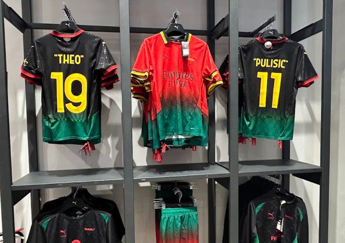 AC Milan jerseys