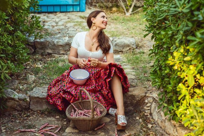 The Pasta Queen focuses on seasonal ingredients, especially in spring. Photo by Erica Fava.