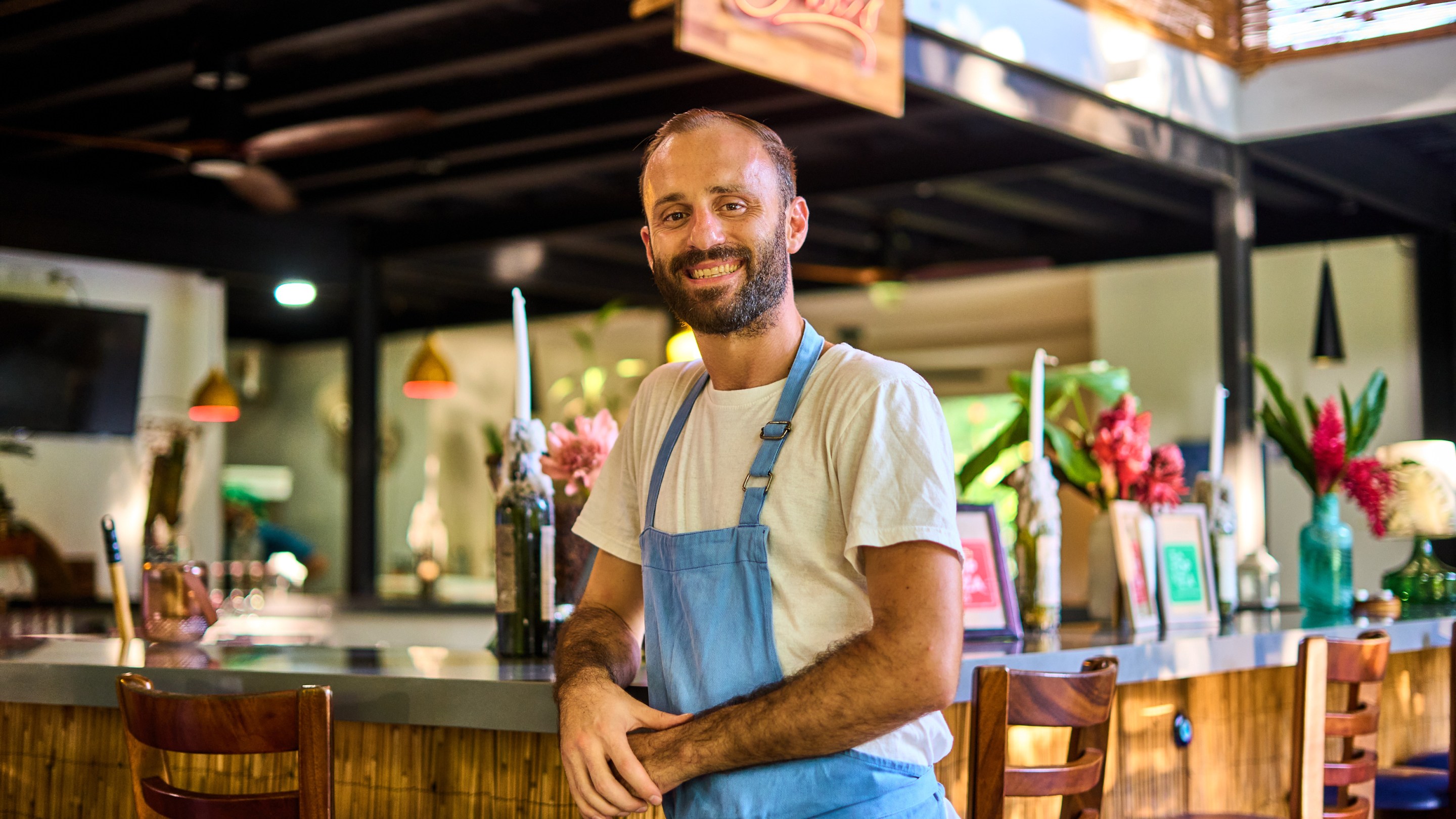 Sebastian Gallucci of Seba's Restaurant.