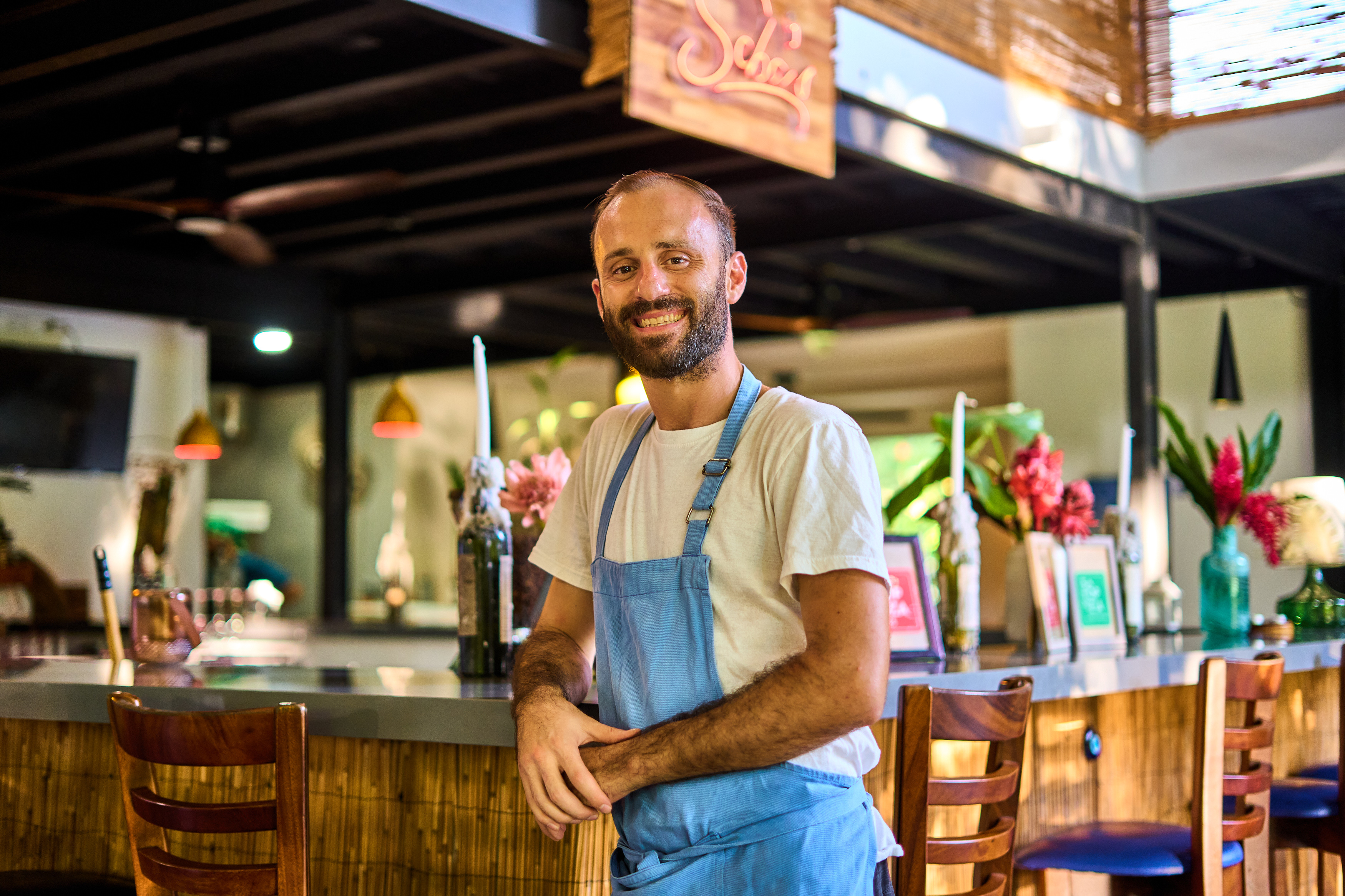 Sebastian Gallucci of Seba's Restaurant.
