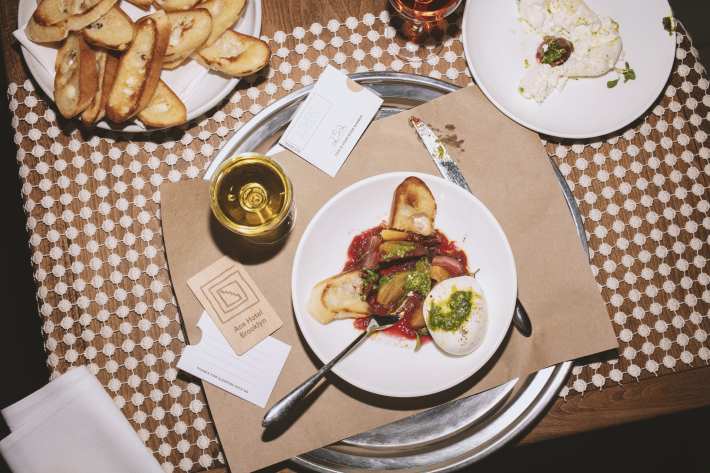 Brunch is served at Lele's Roman from 11 - 3 on Saturdays and Sundays.