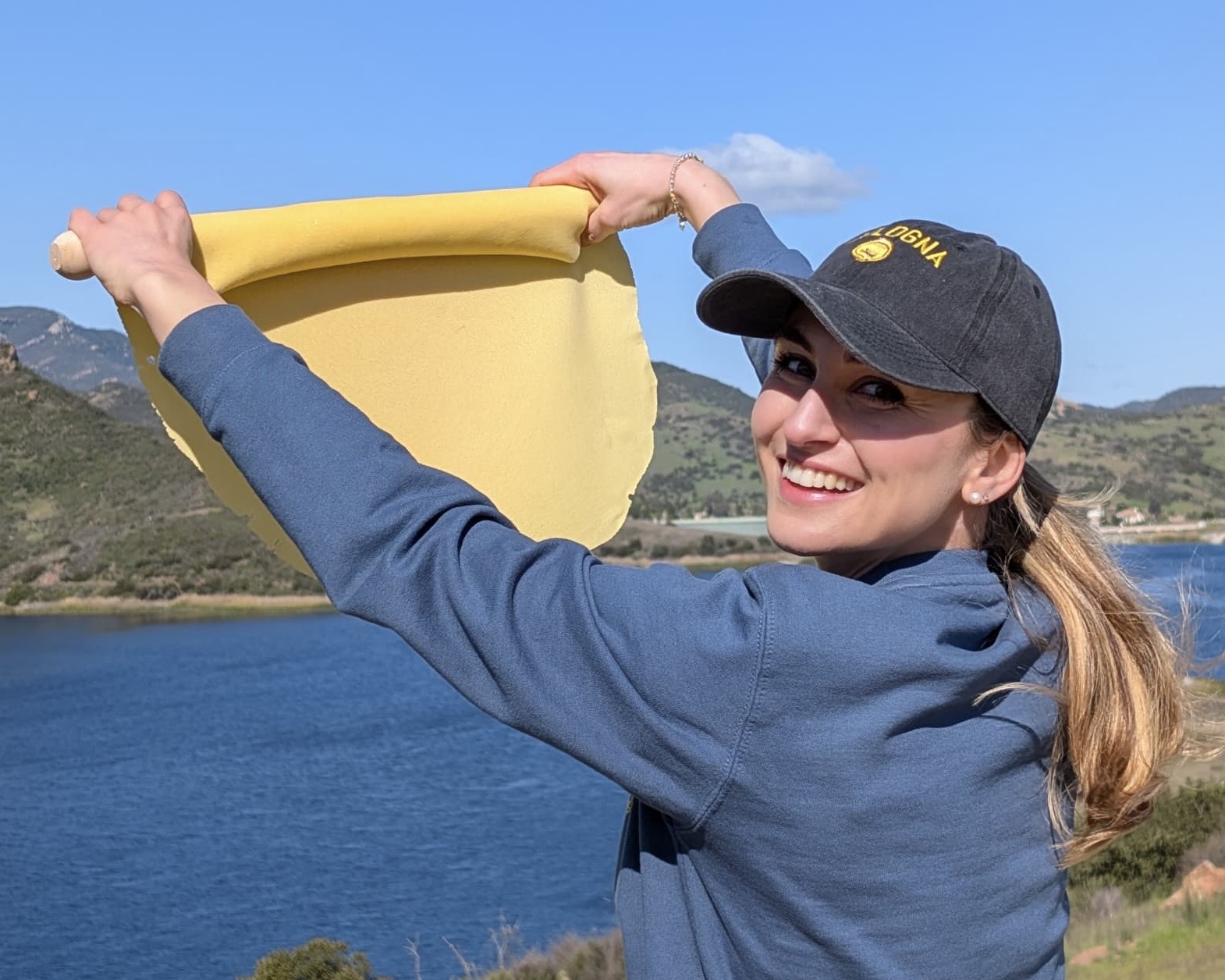 Elena Spisni is known on social media for her pasta making demonstrations.