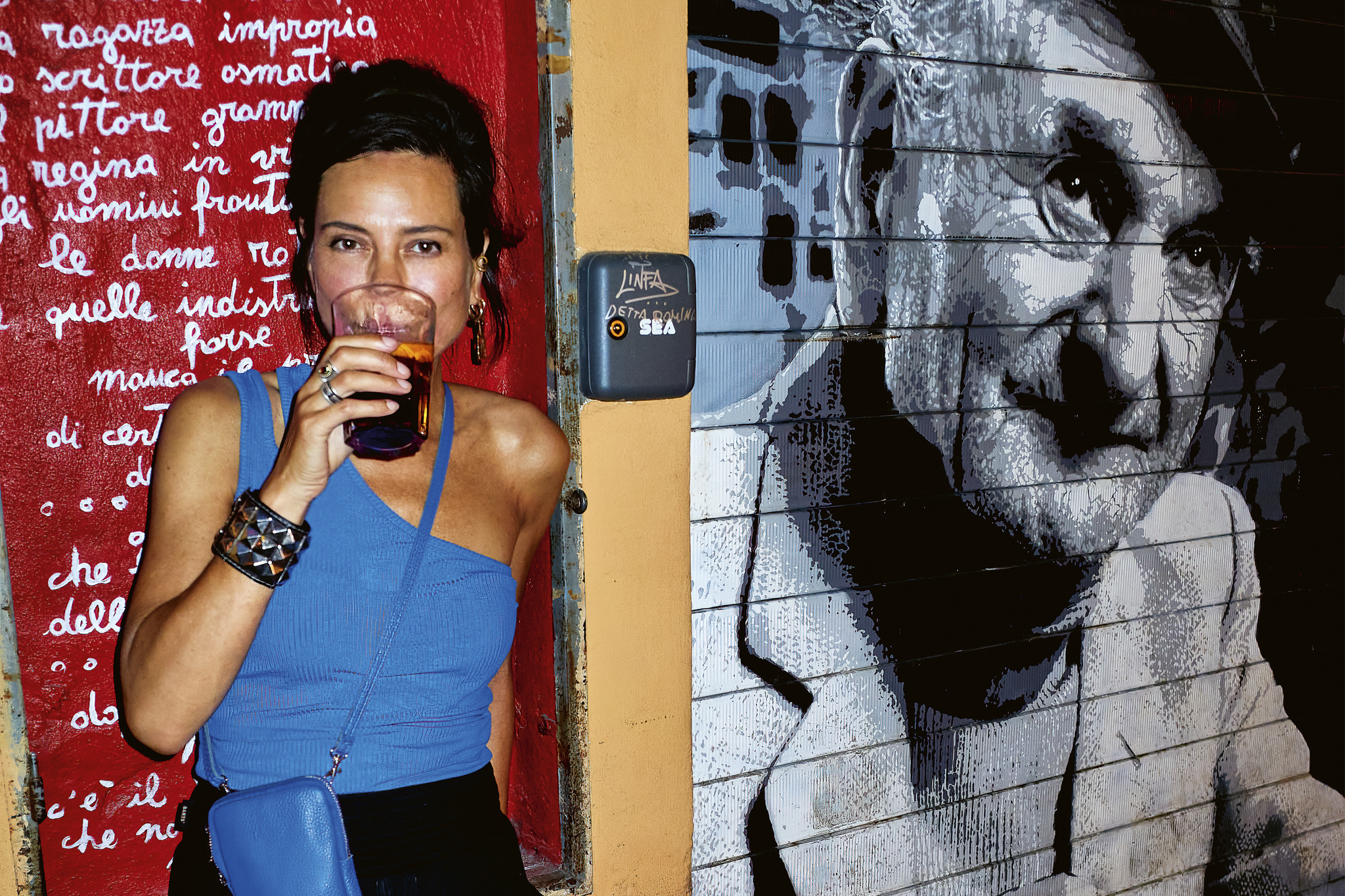 Vanja van der Leeden, author of Italopunk: 145 Recipes to Shock Your Nonna. Photo by Remko Kraaijeveld.