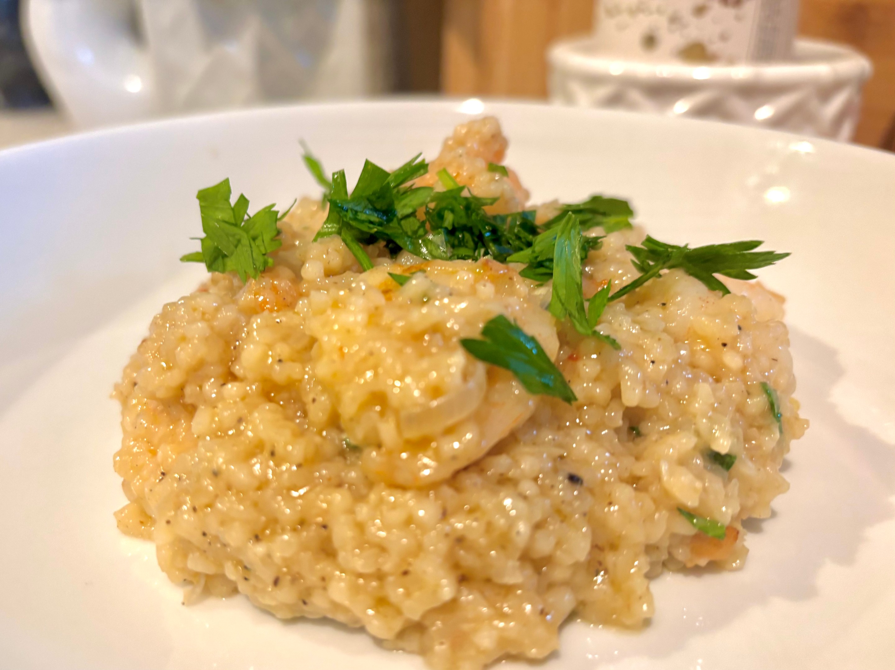 Lowcountry Shrimp Risotto.