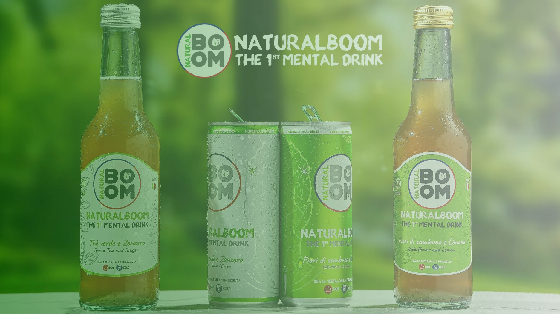 NaturalBoom is an all-natural soft drink that promote mental clarity and balance.