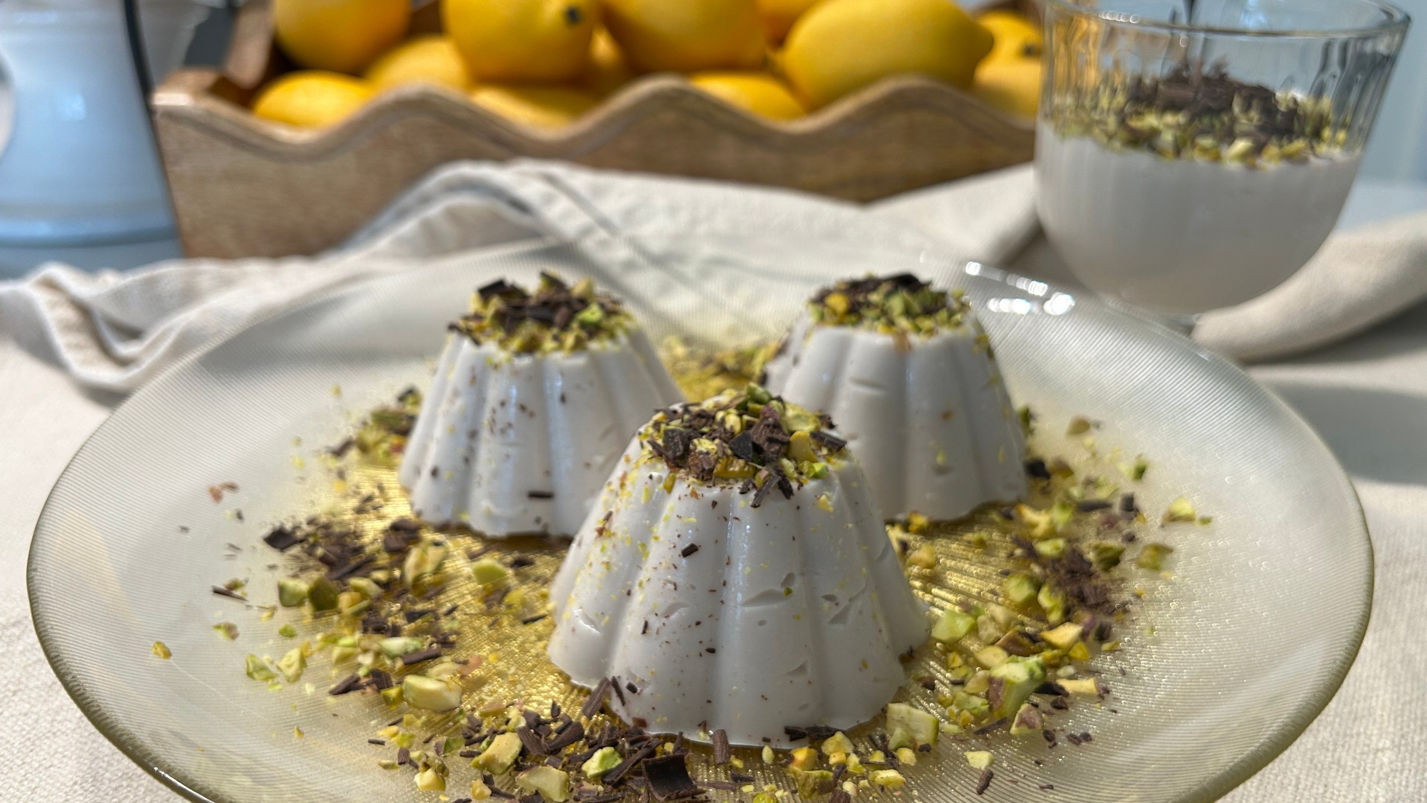 Biancomangiare is a popular Sicilian dessert.