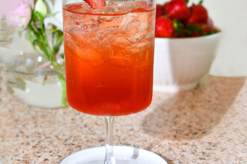 NOLET's Strawberry Negroni Spritz