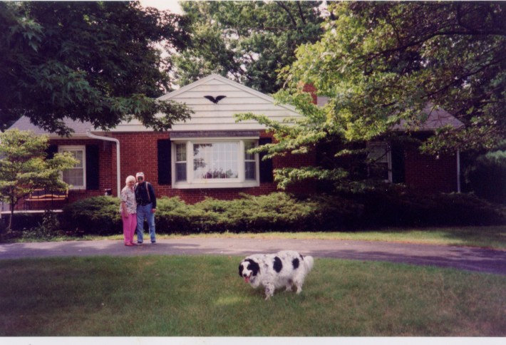 The house of Christine Dimmick's grandparents.