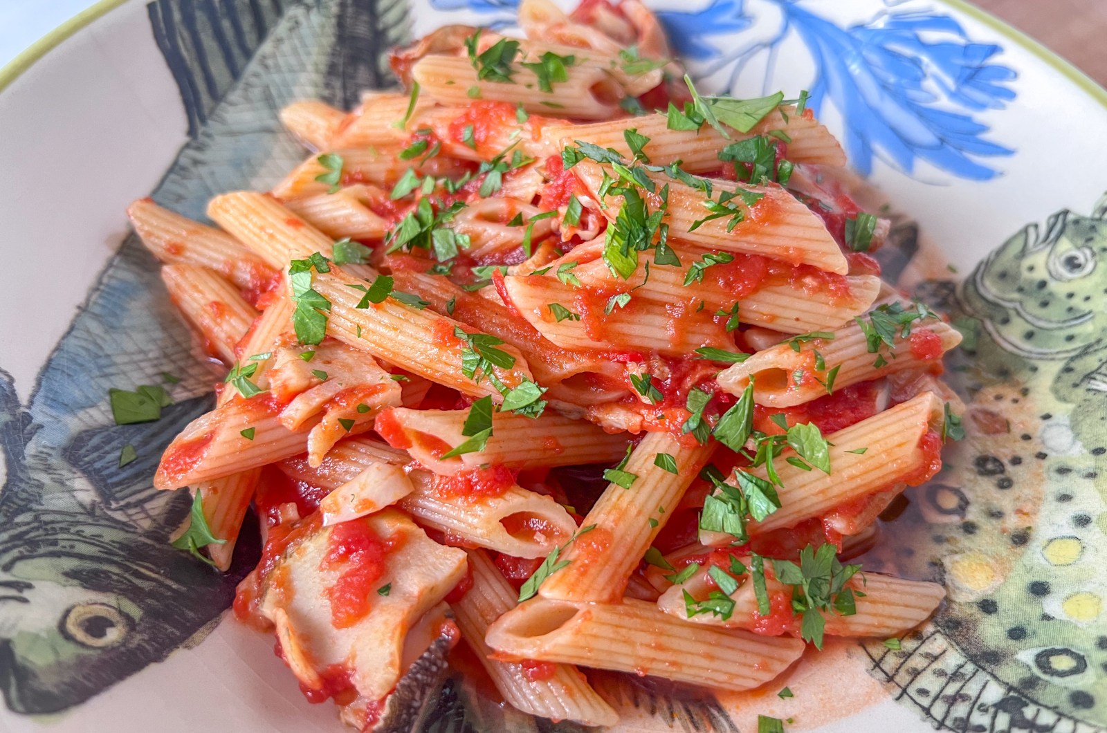 Scungilli Fra Diavolo Pasta