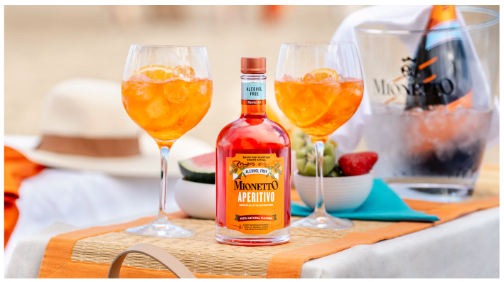 Mionetto spritz and bottles