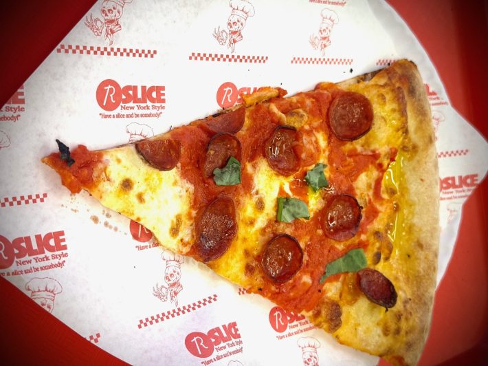 A slice from Roberta's.