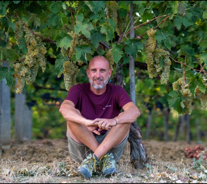 Nicola Chiucchirlotto of Madrevite winery in Umbria.