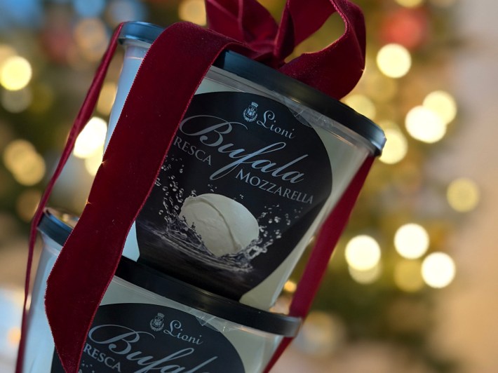 Mozzarella di Bufalo from Lioni Latticini.