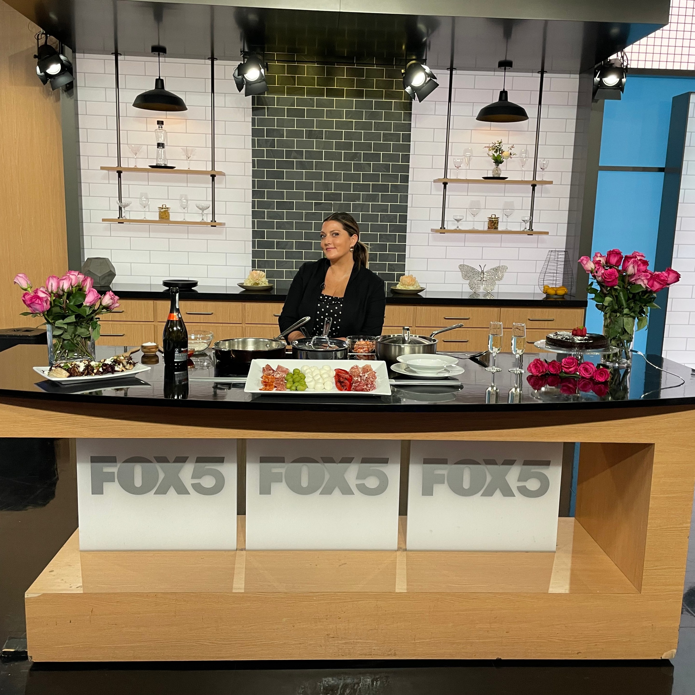 Appetito's Joanna Moeller on the Good Day New York set.