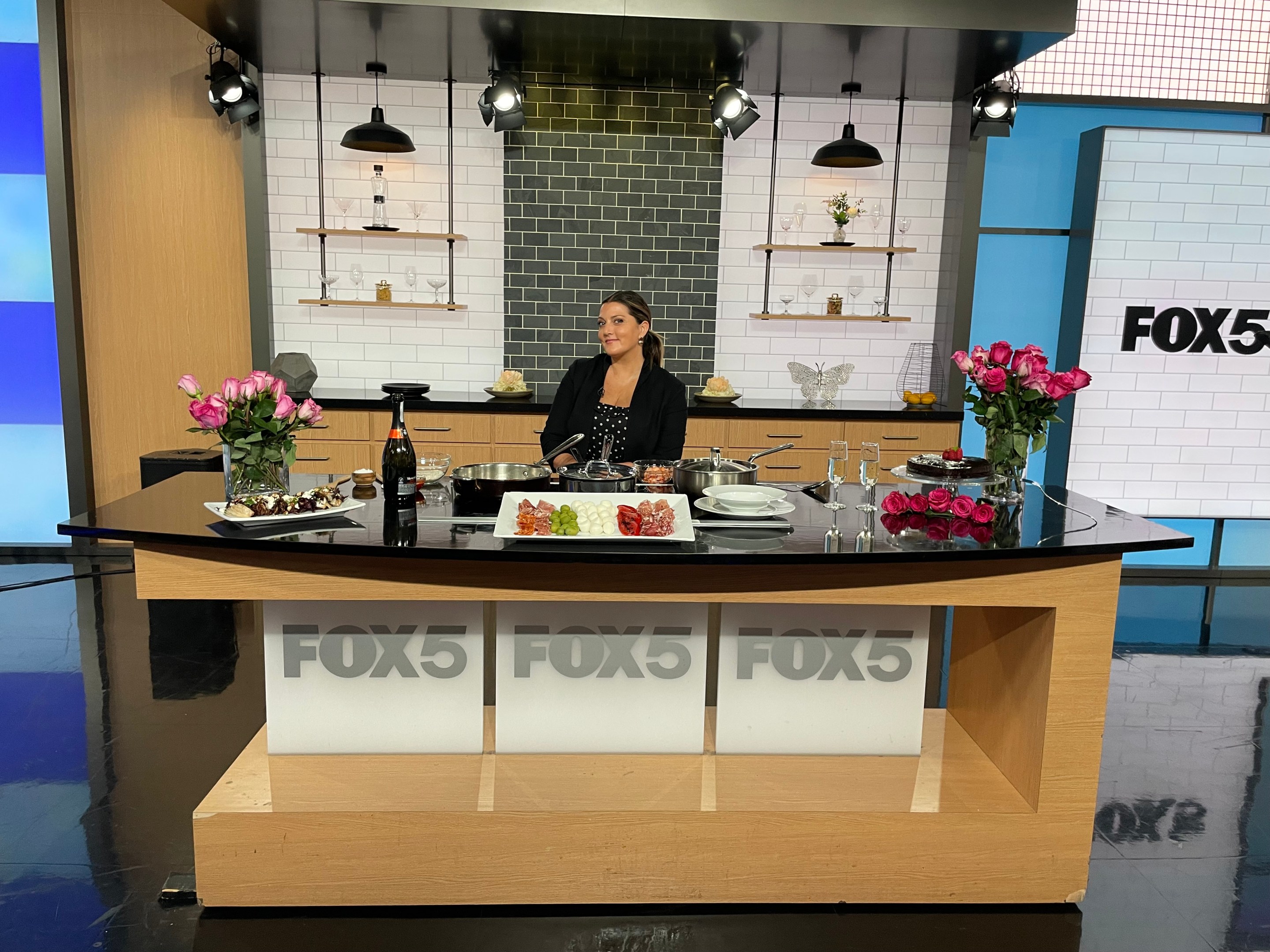 Appetito's Joanna Moeller on the Good Day New York set.