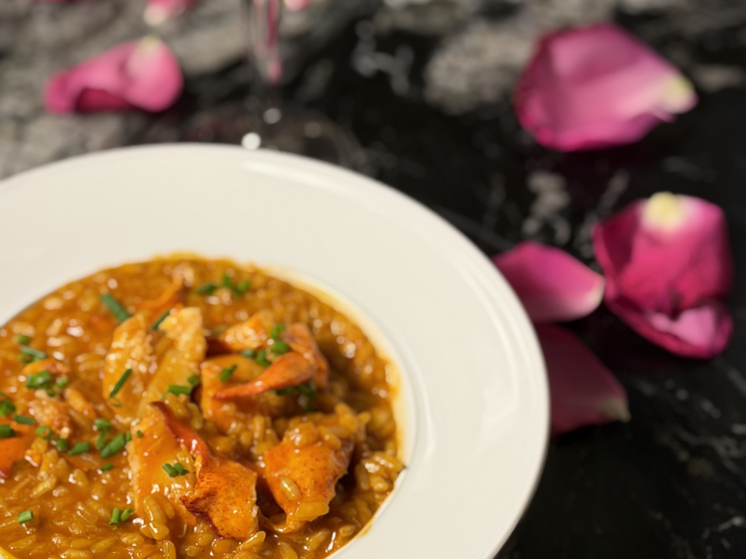 Lobster Risotto by Joanna Moeller.