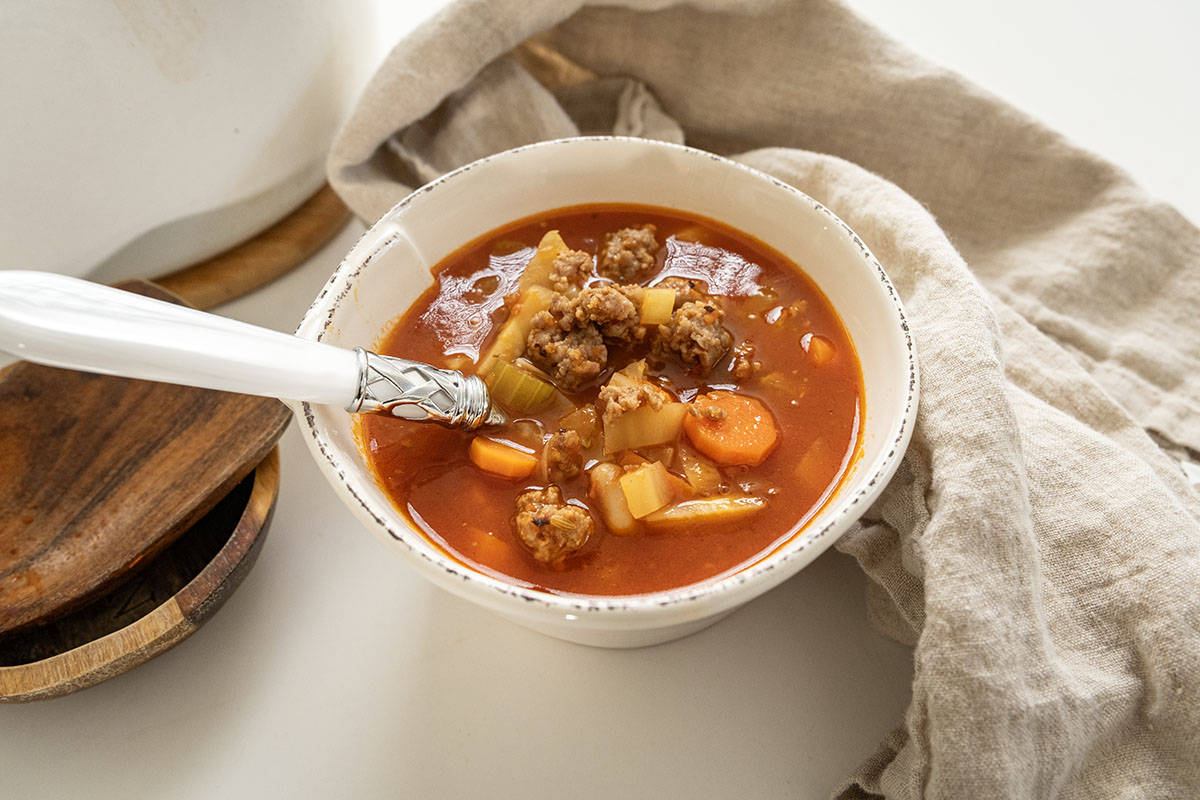 Sausage and White Bean Soup
