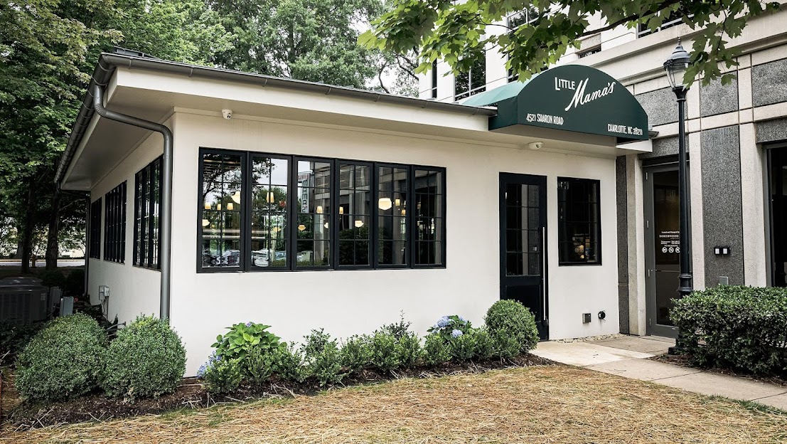 Exterior of Little Mama’s Italian Kitchen in Charlotte