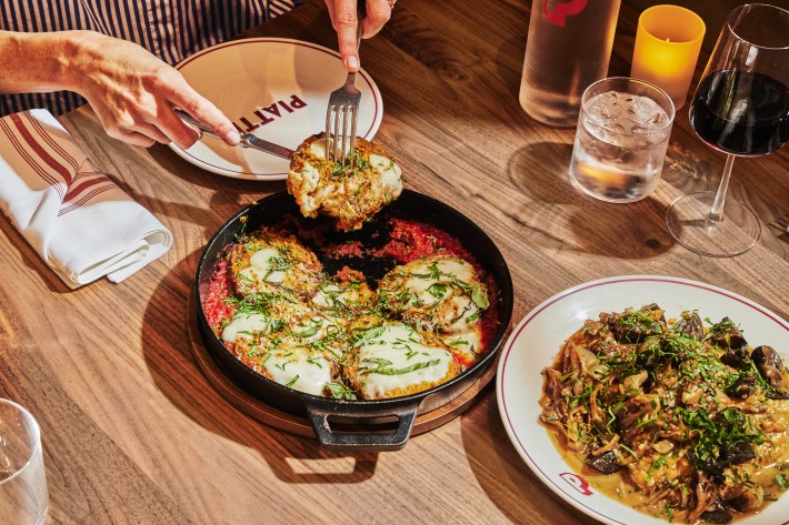 Classic Chick Parm at Piatti in Laguna Beach. Courtesy of Piatti.