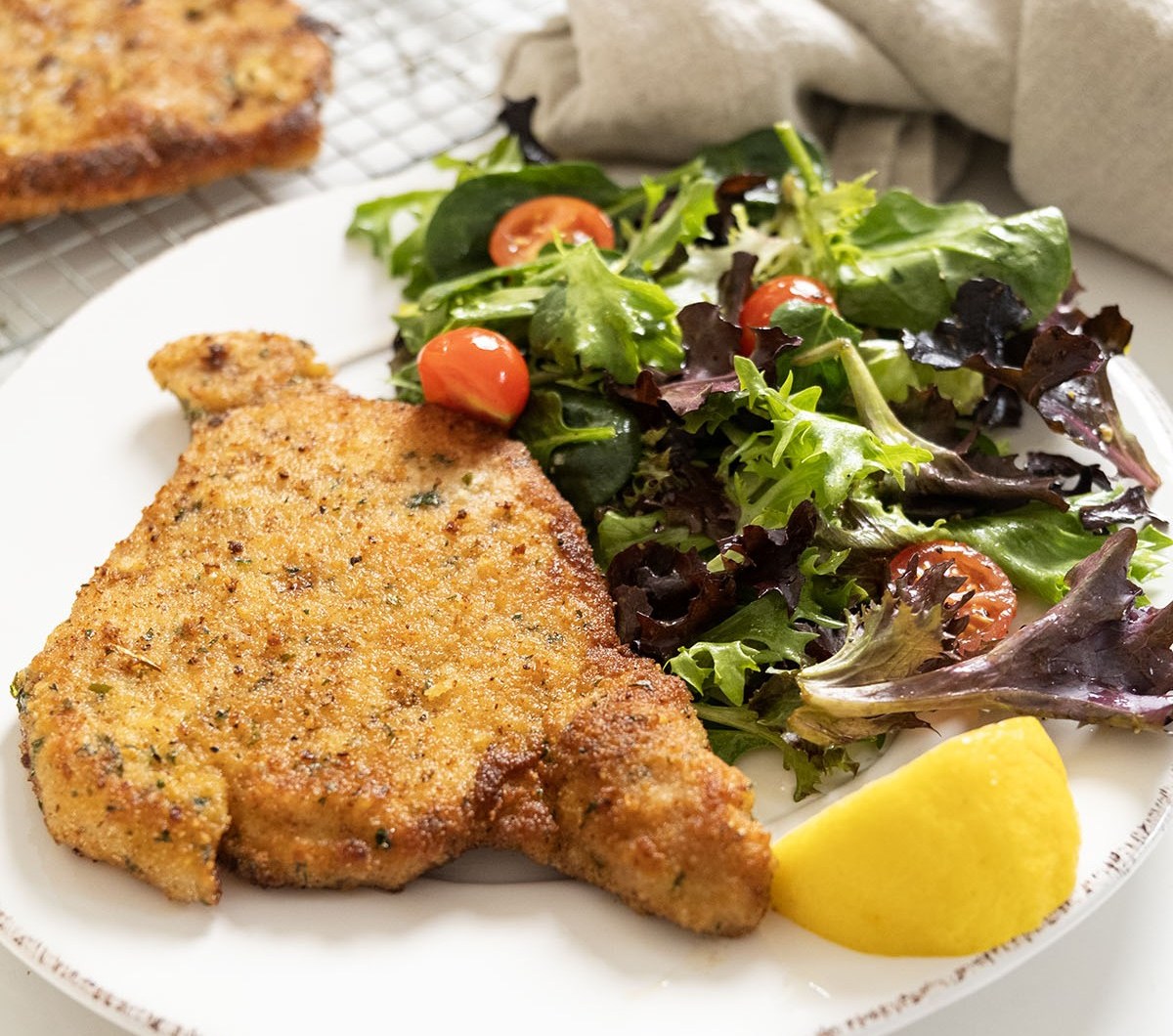 Pork Chop Milanese